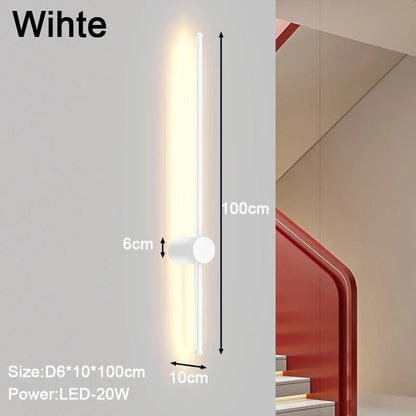 Applique Murale LED Minimaliste NordicShine - Design Scandinave Moderne et Élégant