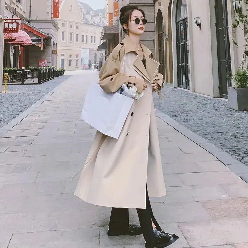 Manteau long femme luxe