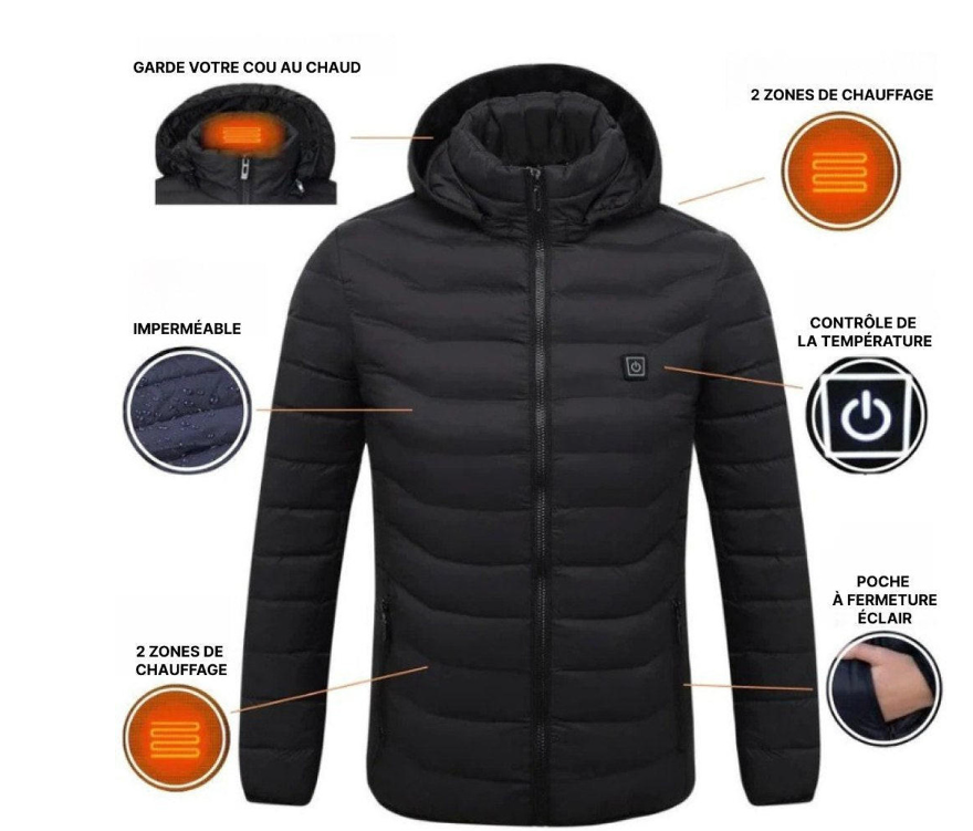 Veste Chauffante Unisexe