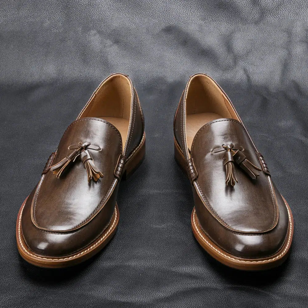 Mocassin homme luxe italien