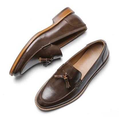 Mocassin homme luxe italien-Old Money