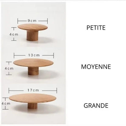 Patère bois clair