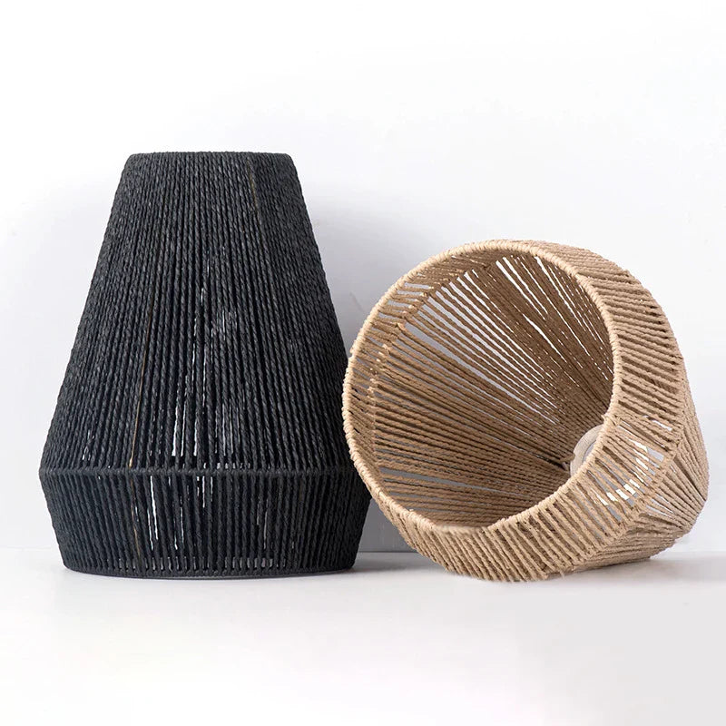 Abat-jour pour Lampe de Chevet Suspendu en Rotin