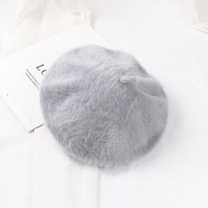Béret Basque Femme Fourrure - La Maison du Chapeau