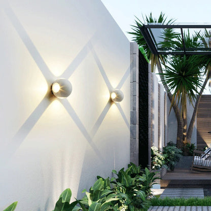 Applique Murale LED en Aluminium – Éclairage Moderne Design Boule IP65