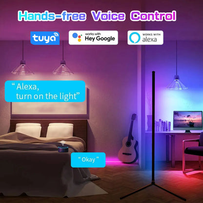 Lampe Led RGB sur pied