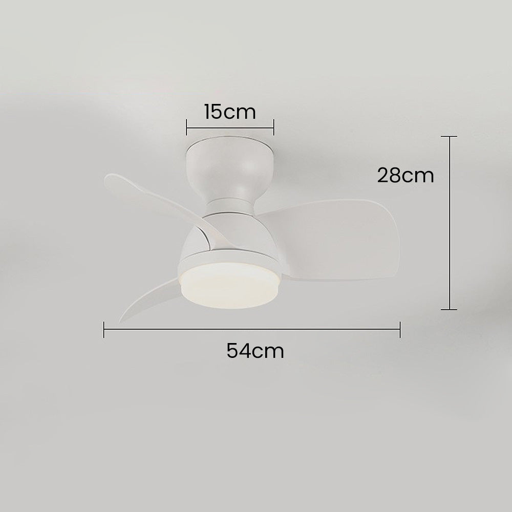 Ventilateur de Plafond en Bois avec Lumière LED – Élégance Moderne et Confort Optimal