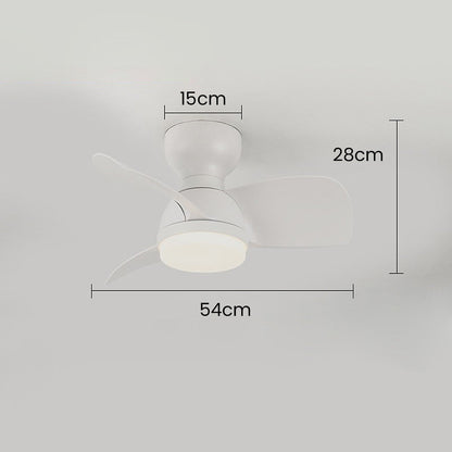 Ventilateur de Plafond en Bois avec Lumière LED – Élégance Moderne et Confort Optimal