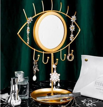 Porte bijoux miroir oeil