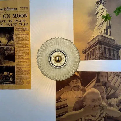 Applique Murale VerraLight – Luminaire Élégant en Verre, Éclairage Moderne et Chaleureux