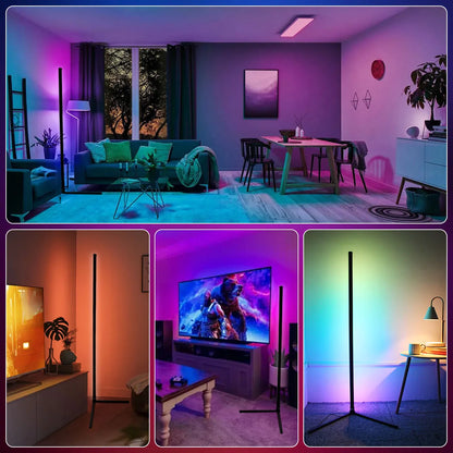 Lampe Led RGB sur pied