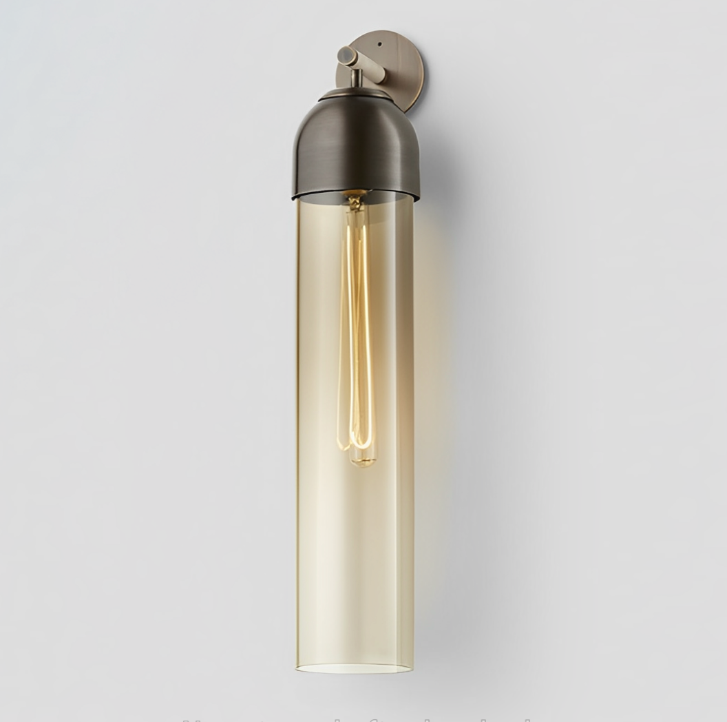 Applique Murale en Verre Artisanal – Éclairage LED Élégant et Moderne