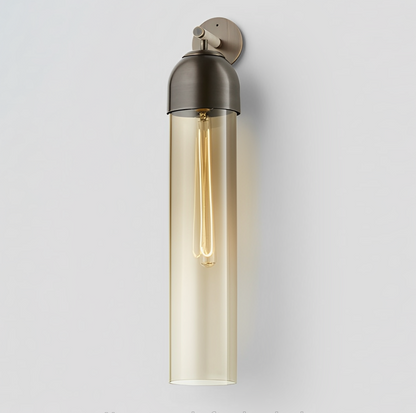 Applique Murale en Verre Artisanal – Éclairage LED Élégant et Moderne