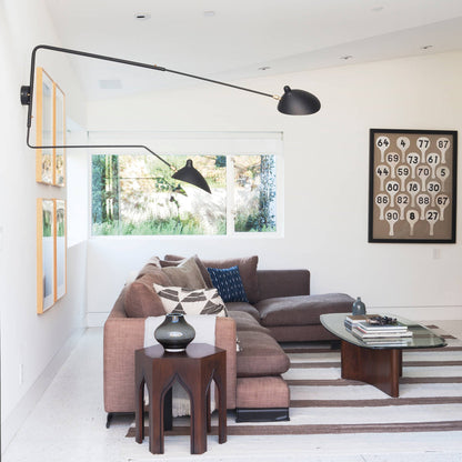 Applique Murale à Bras Unique Mouille-Inspirée – Design Moderne et Flexible