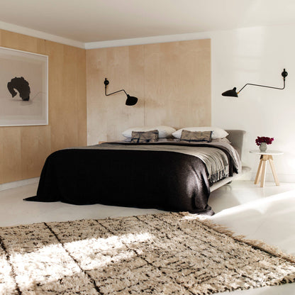 Applique Murale à Bras Unique Mouille-Inspirée – Design Moderne et Flexible