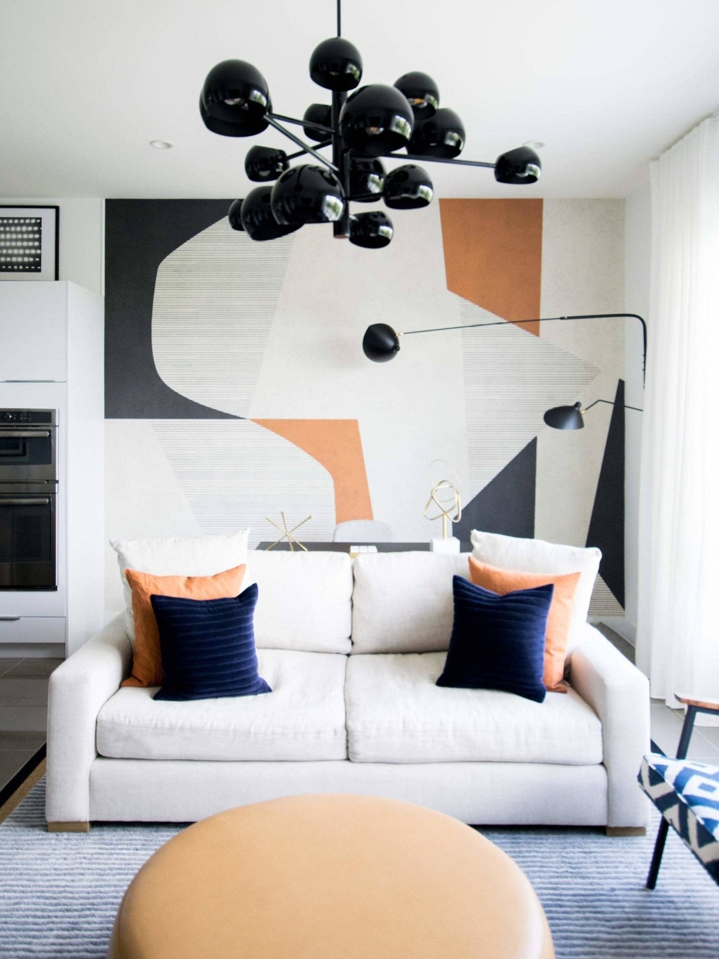 Applique Murale à Bras Unique Mouille-Inspirée – Design Moderne et Flexible