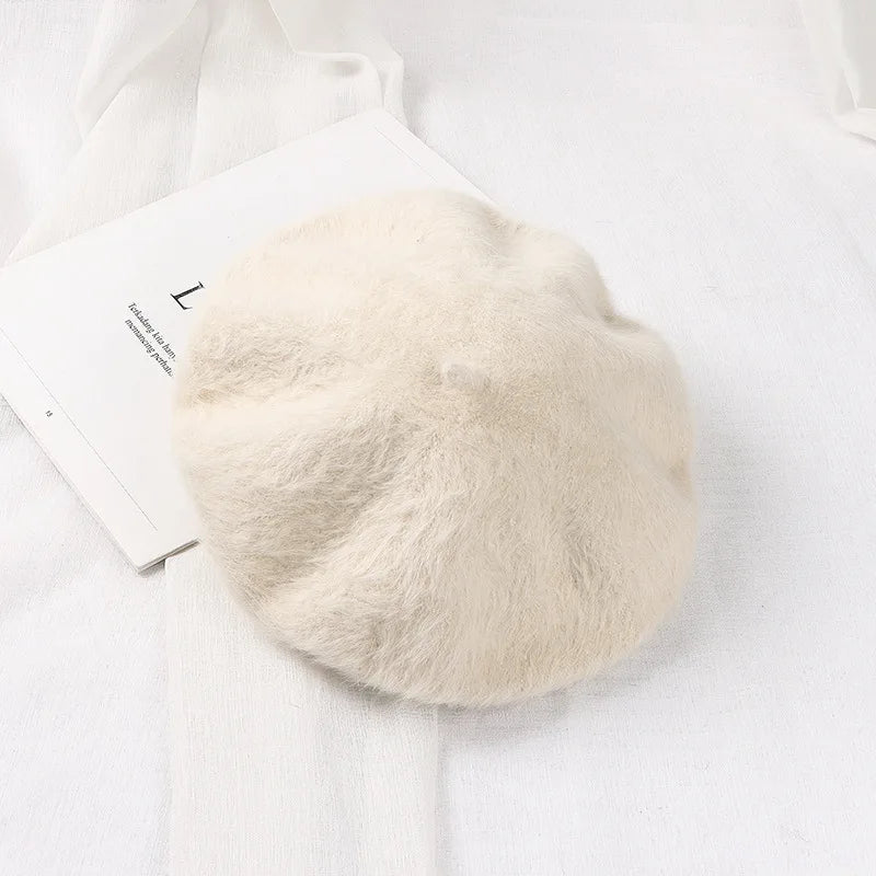 Béret Basque Femme Fourrure - La Maison du Chapeau