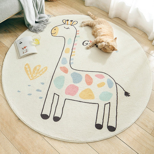 Tapis-Tente-Tipi-Girafe-Coloree