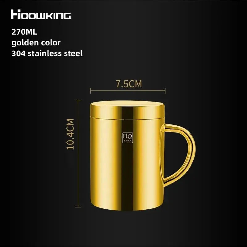 Tasse à café à double paroi de 500 ml