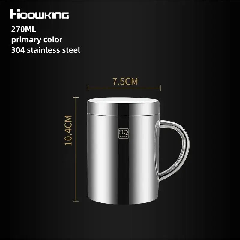 Tasse à café à double paroi de 500 ml