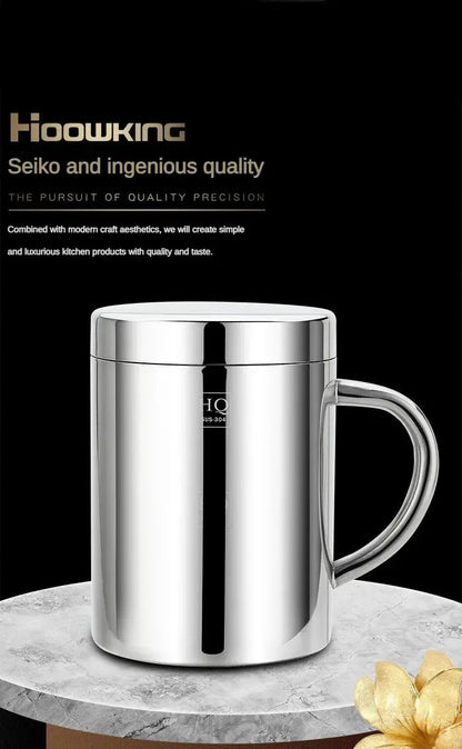 Tasse à café à double paroi de 500 ml