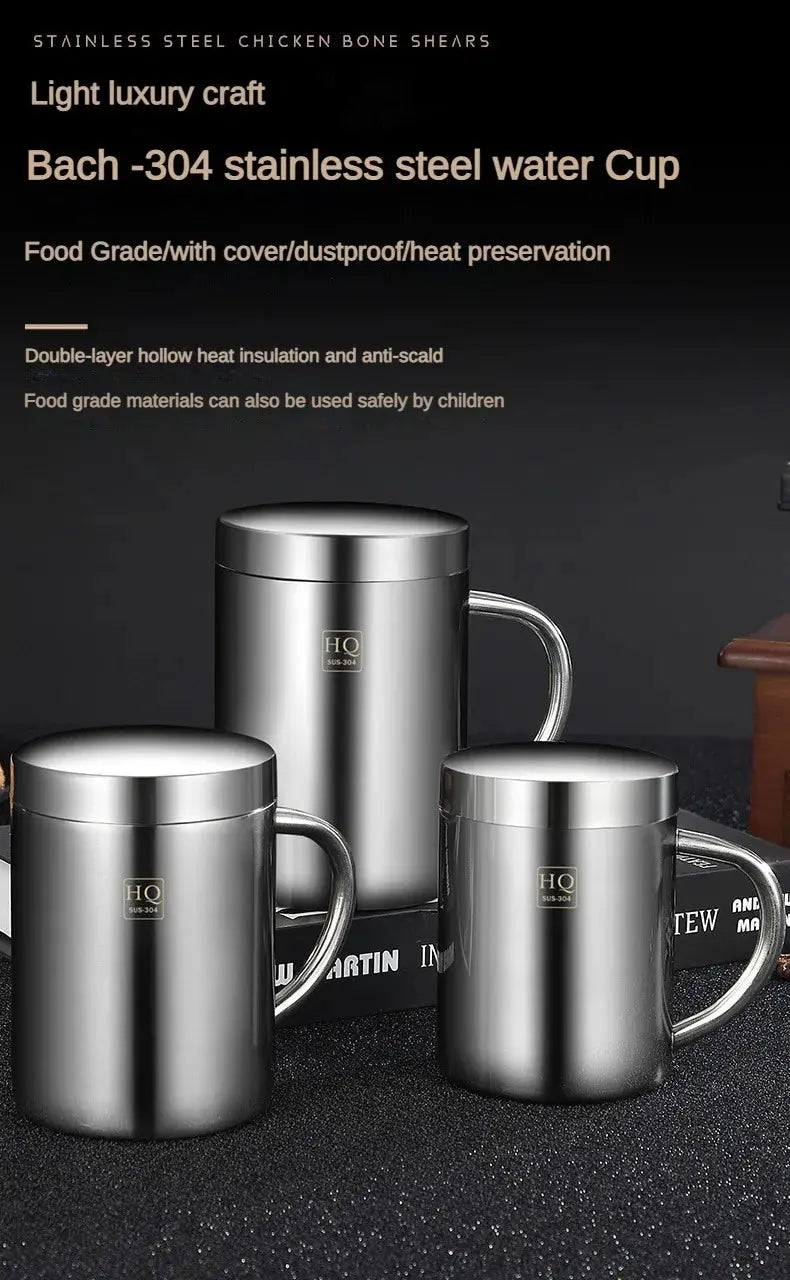 Tasse à café à double paroi de 500 ml