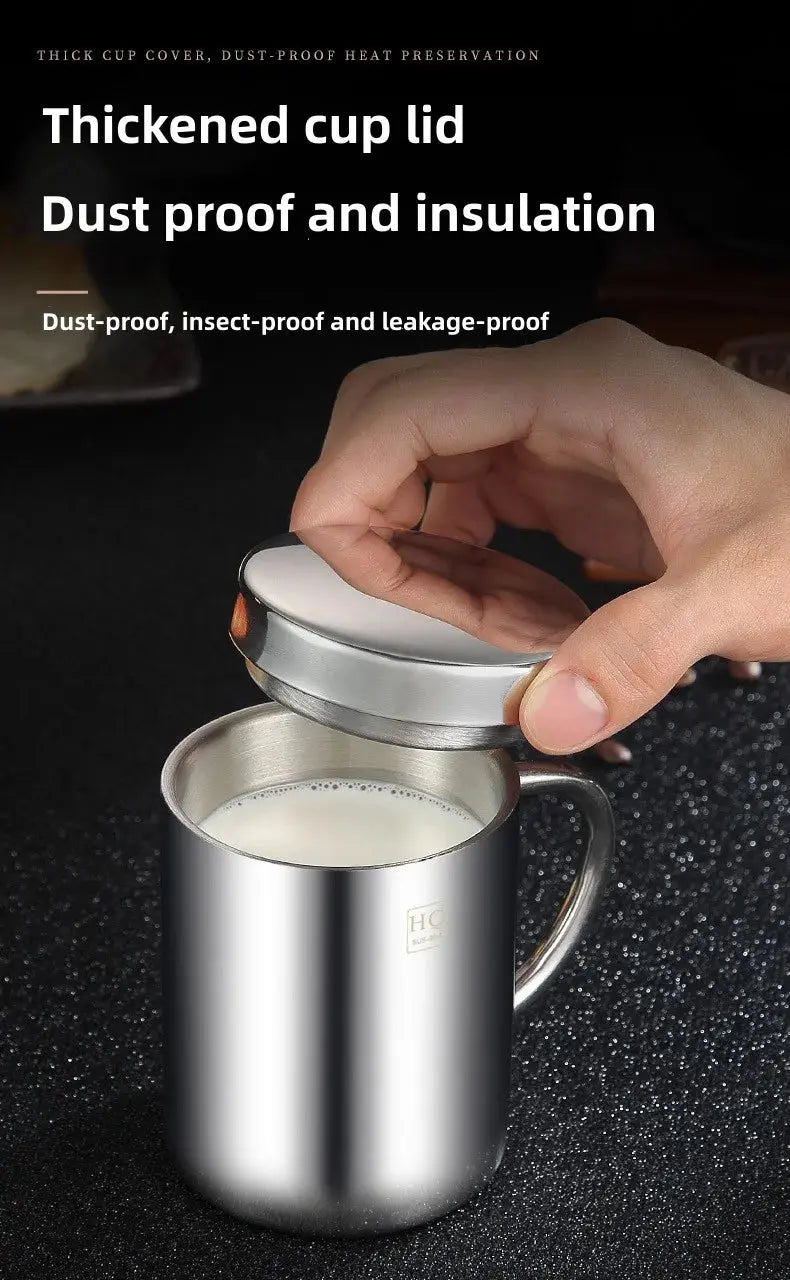 Tasse à café à double paroi de 500 ml