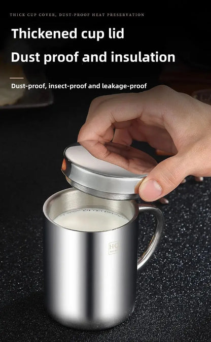 Tasse à café à double paroi de 500 ml