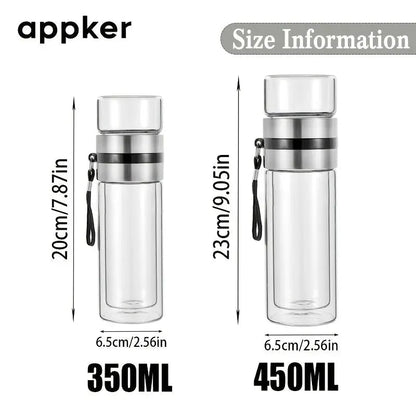 Théière en Verre Marocaine 450ml