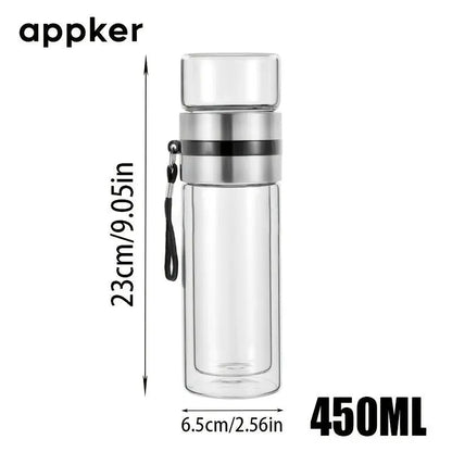 Théière en Verre Marocaine 450ml