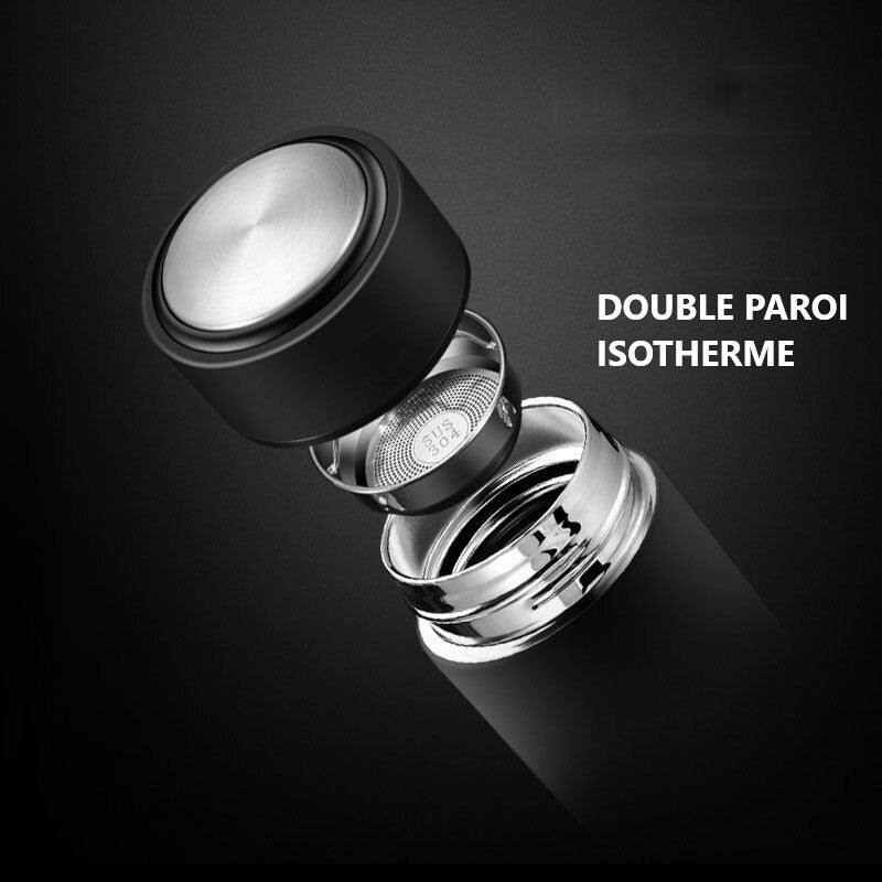 Thermos Infuseur Noir