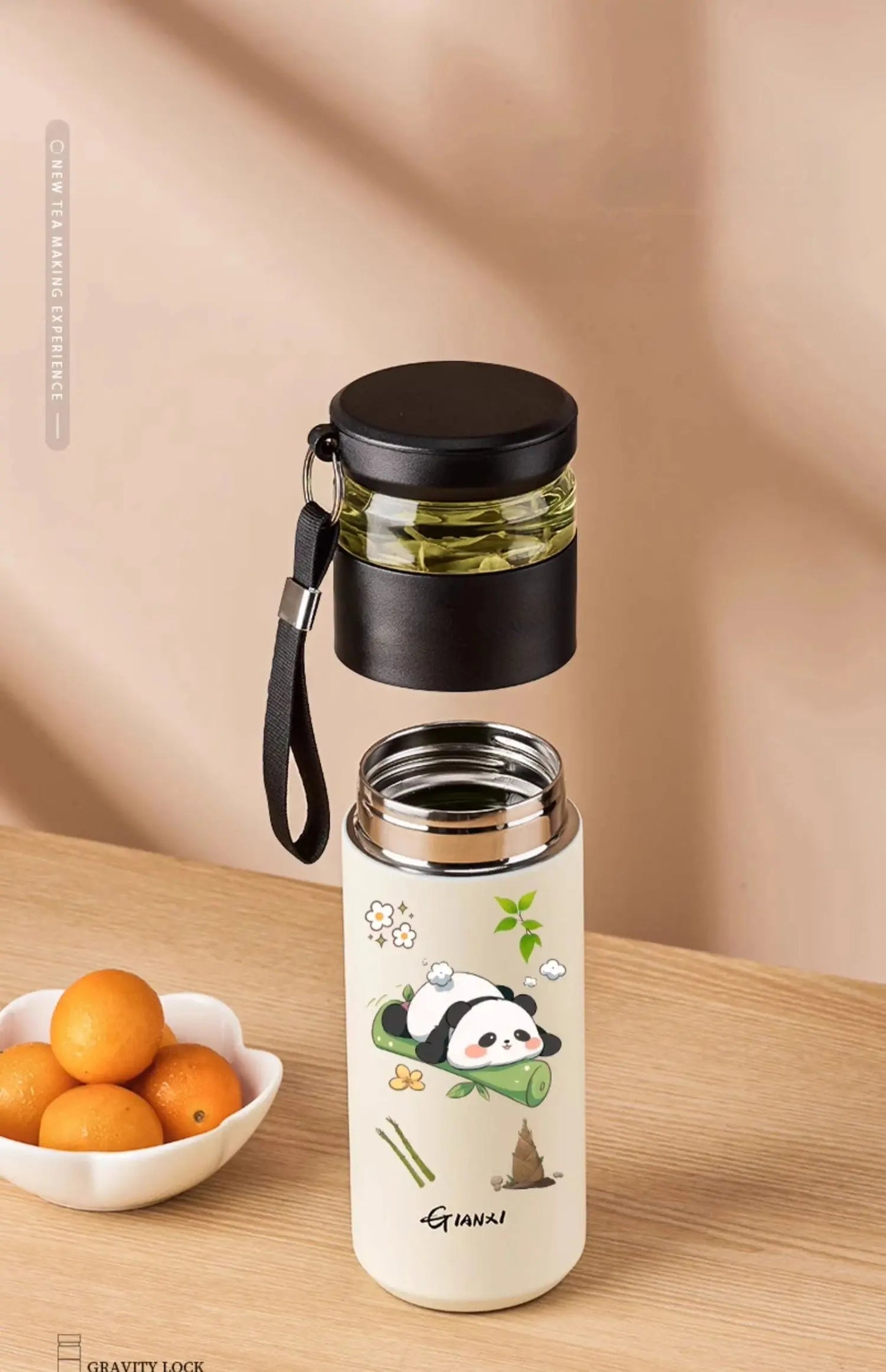 Thermos pour Thé avec Infuseur intégré Animal 480ML