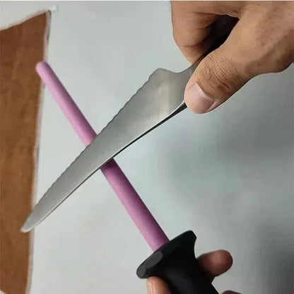 Tige d'aiguisage céramique professionnelle 20/25/30 cm Rose