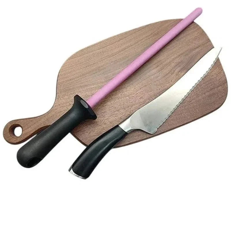 Tige d'aiguisage céramique professionnelle 20/25/30 cm Rose