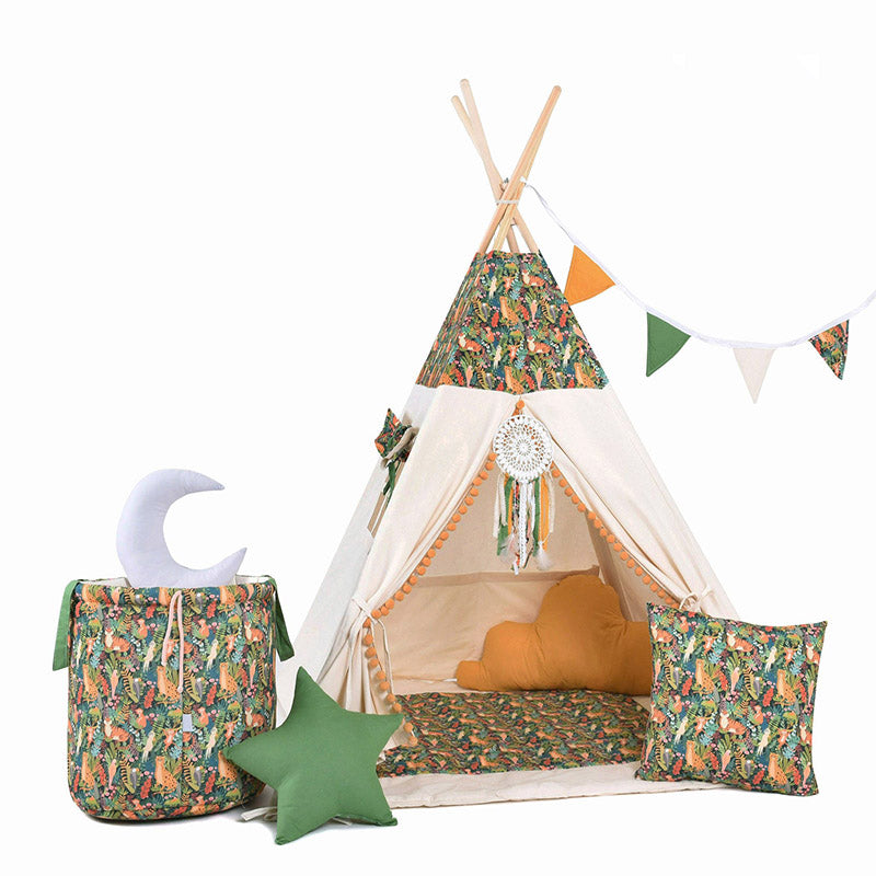 Tipi-Enfant-Motif-Nature