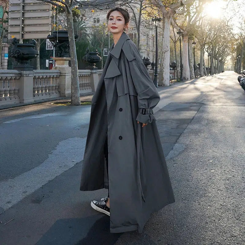 Trench coat oversized-Old Money