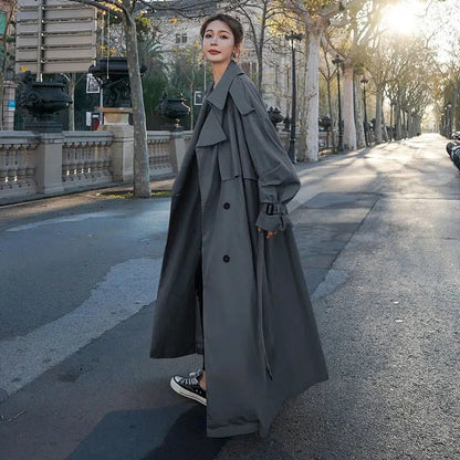 Trench coat oversized-Old Money
