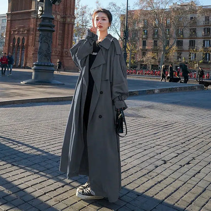 Trench coat oversized