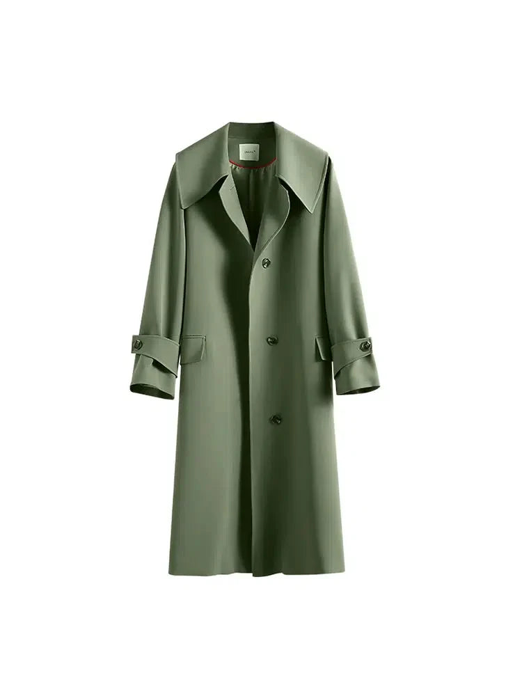 Trench coat vert