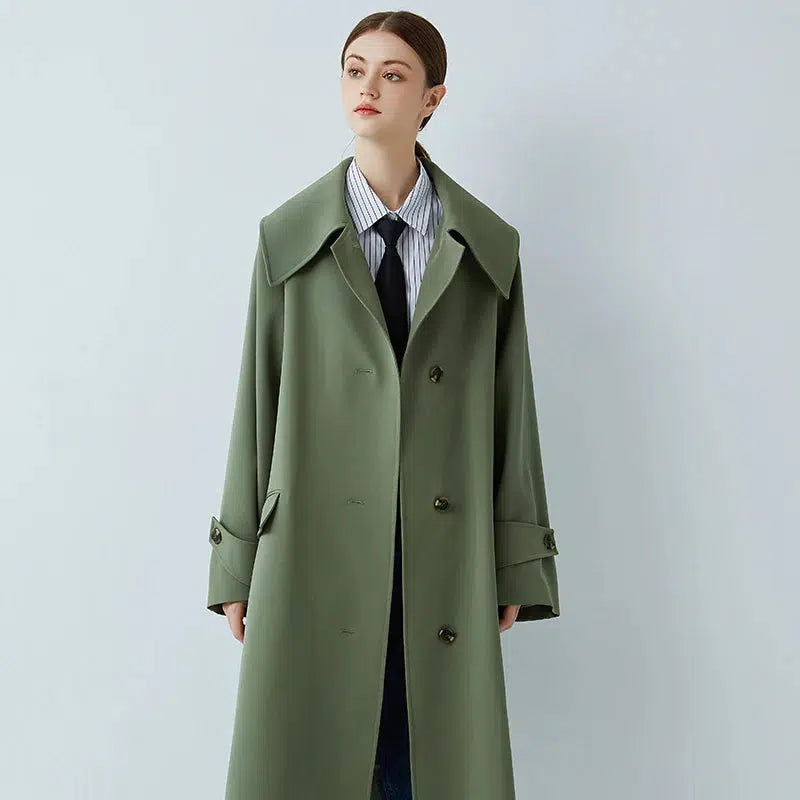 Trench coat vert-Old Money