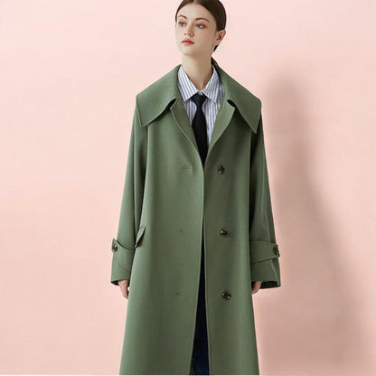 Trench coat vert