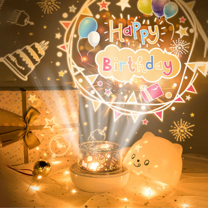 Veilleuse ourson projecteur