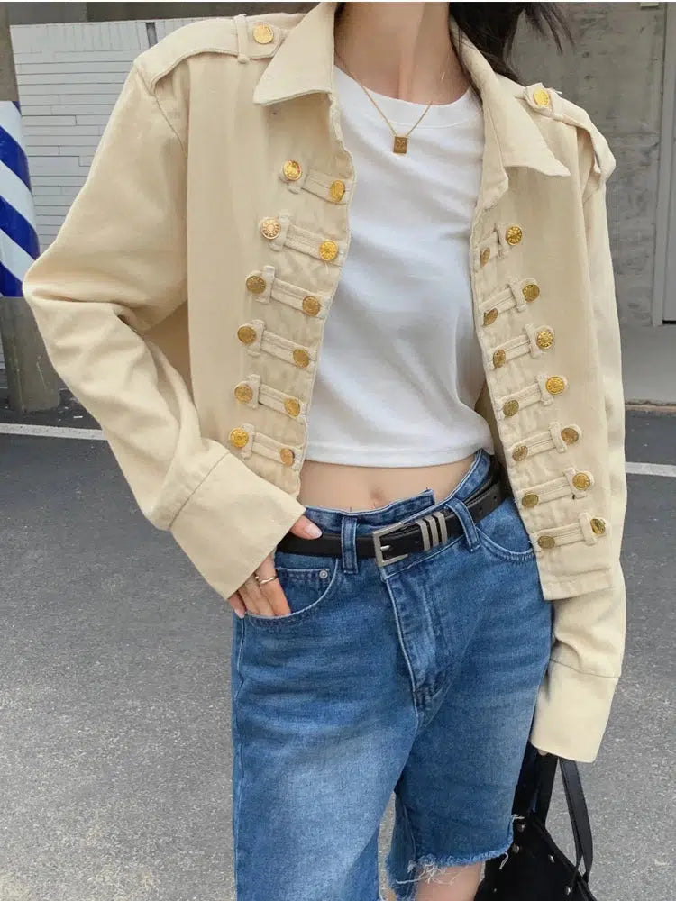 Veste courte officier-Old Money