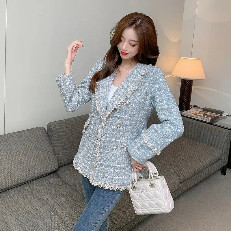 Veste en tweed femme