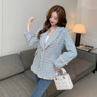 Veste en tweed femme