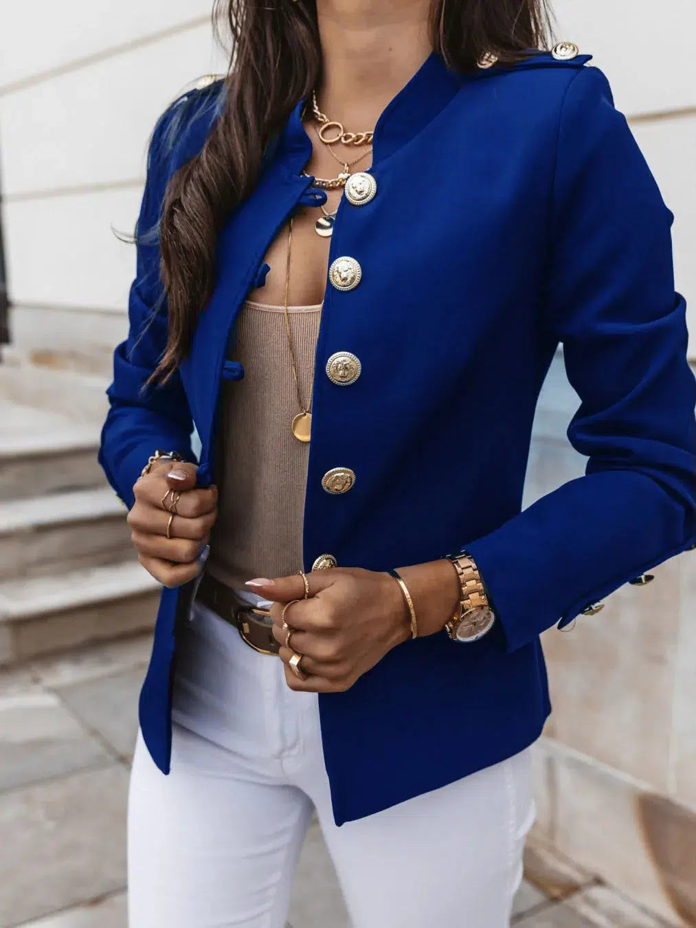 Veste officier femme-Old Money