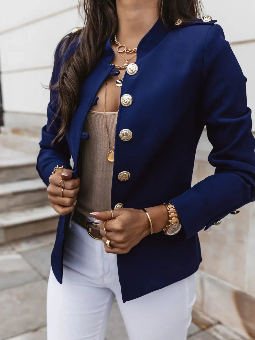 Veste officier femme-Old Money