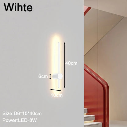 Applique Murale LED Minimaliste NordicShine - Design Scandinave Moderne et Élégant