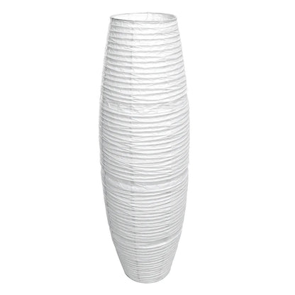 Abat Jour Lampadaire Blanc de Style Japonais en Papier