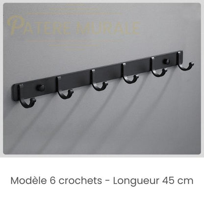 accroche manteau 6 crochets